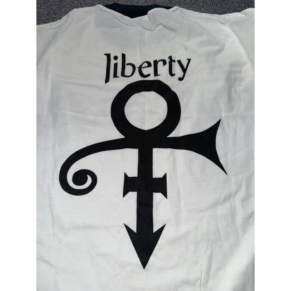 Vintage 1997 Prince Emancipation Tour Love Sex Liberty Ringer T Shirt Large 90s - Picture 11 of 14